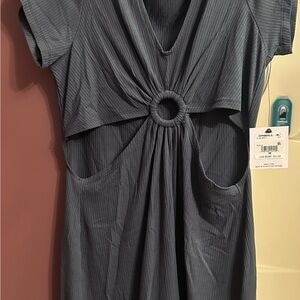 O'Neill Blue V-Neck Sundress Night Out